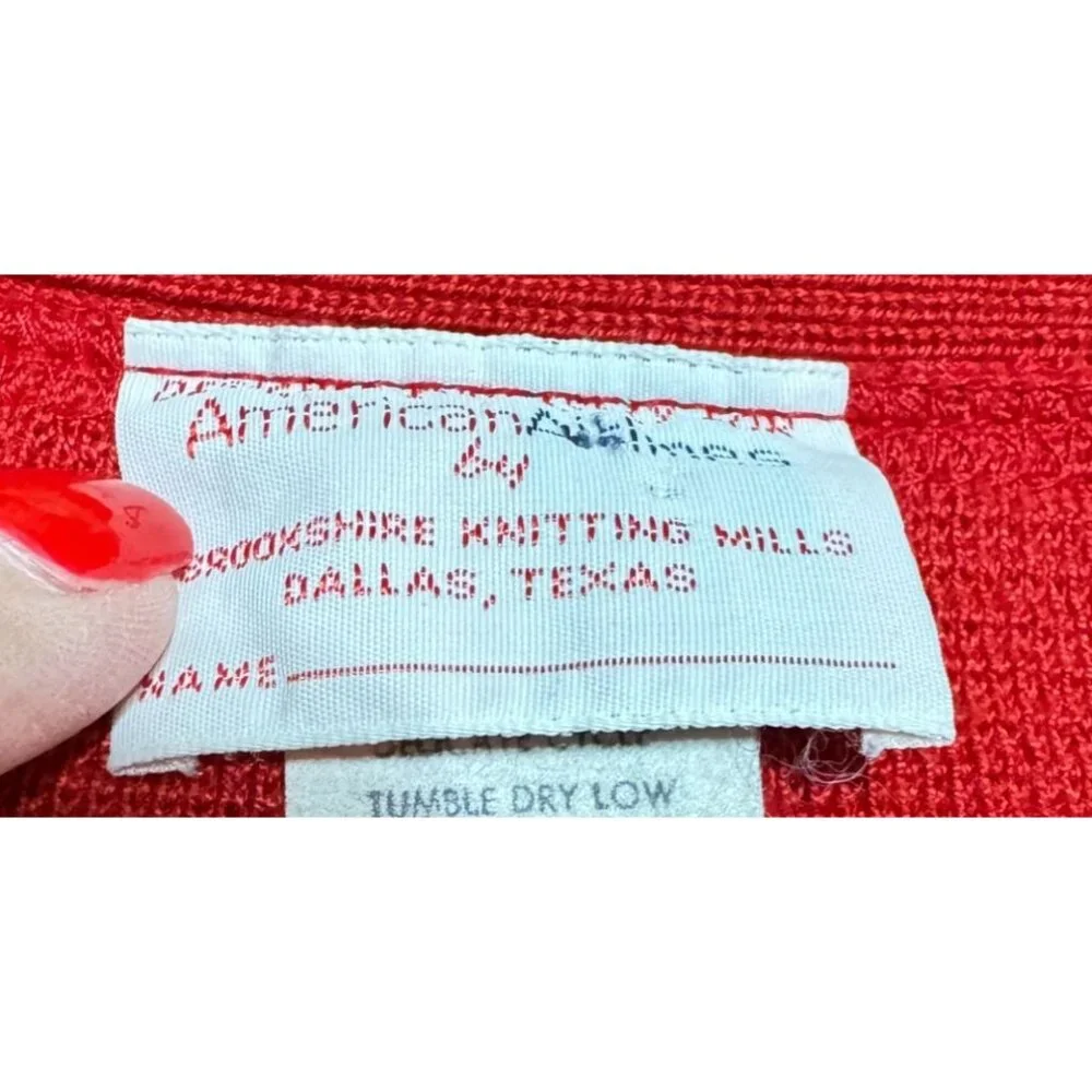 VTG AMERICAN AIRLINES SWEATER VEST SZ S USA FLIGHT ATTENDANT STEWARDRESS WOMENS - Picture 2 of 4